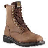 Square Toe Steel Toe Lace Up Boots