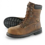 Light Weight Steel Toe Work Boots for Men