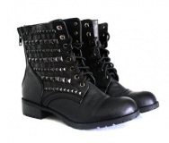 Stud Combat Boots