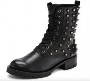 Studded Combat Boots Design