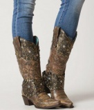 Corral Studded Cowgirl Boots