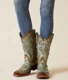 Flat Studded Cowgirl Boots