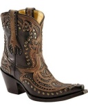 Studded Short Cowgirl Boots