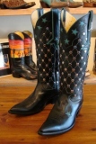 Womens Studded Cowgirl boots