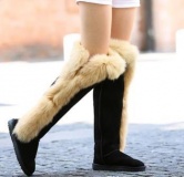 Stylish Women's Snow Boots with Fur