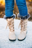 Womens Stylish Snow Boots