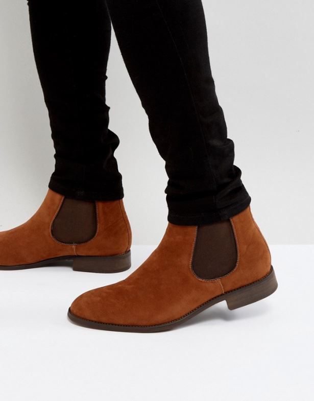 Tan Suede Chelsea Boots Mens - Online Boots