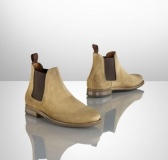 Tan Suede Chelsea Boots Mens