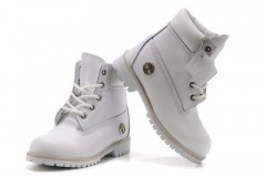 White Timberland Boots for Kids