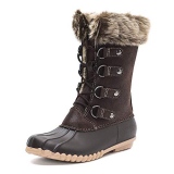 Women's Snow Duck Boots With Fur