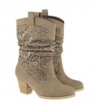 Short Wedding cowgirl boots