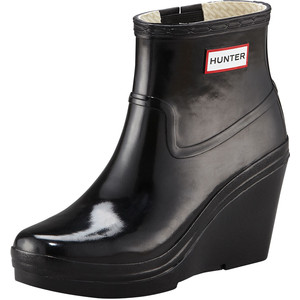 hunter short wedge rain boots