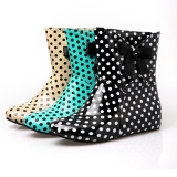 Cute Wedge Rain Boots
