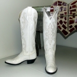 Tall White Cowgirl Boots