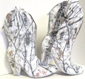 White Camo Cowgirl Boots