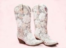 White Cowgirl Boots for Wedding