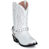 White Rhinestone Cowgirl Boots