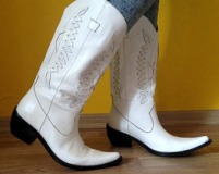 White Western Cowgirl Boots