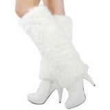 White Fur Boots Womens