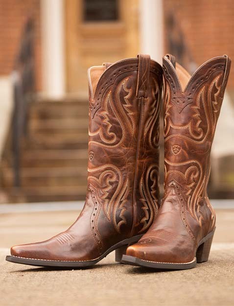 wide shaft cowgirl boots