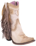 Wide Calf Fringe Cowboy Boots