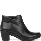 Women Wide Heeled Booties