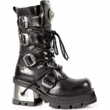 Womens Gothic Biker Boots