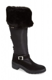 Black Women's Tall Snow Boots
