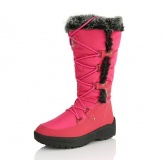 Women's Tall Snow Boots with Fur