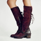 Vintage Lace Up European Style Boots