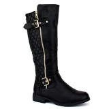 Black Women's Fashion Boots for Winters
