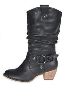 Black Cowgirl Boots for Women