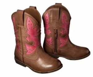Brown Cowgirl Boots for Toddlers
