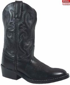 Girls Black Cowgirl Boots
