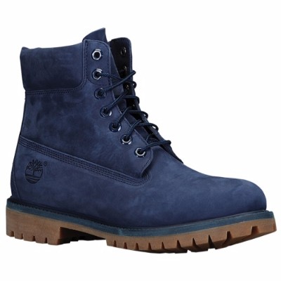 Navy Timberland Boots for Men - Online Boots