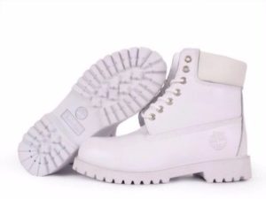White Timberland Boots for Men