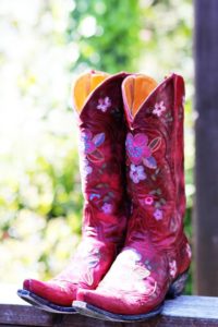 Pink and Purple Cowgirl Boots