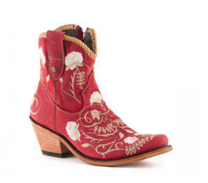 Red Short Cowgirl Boots