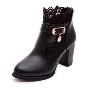 Best black winter boots for women with Heels