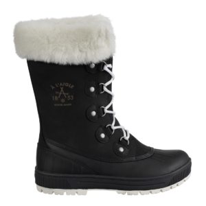 Black Winter Boots Womens