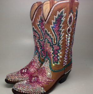 Cowgirl Boots Rhinestones