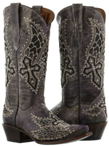 Cowgirl Boots with Rhinestones