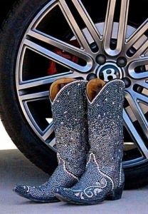 Fancy Cowgirl Boots Rhinestones