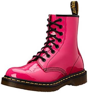 Pink Combat Boots