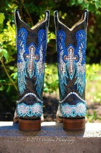 Rhinestone Covered Cowgirl Boots