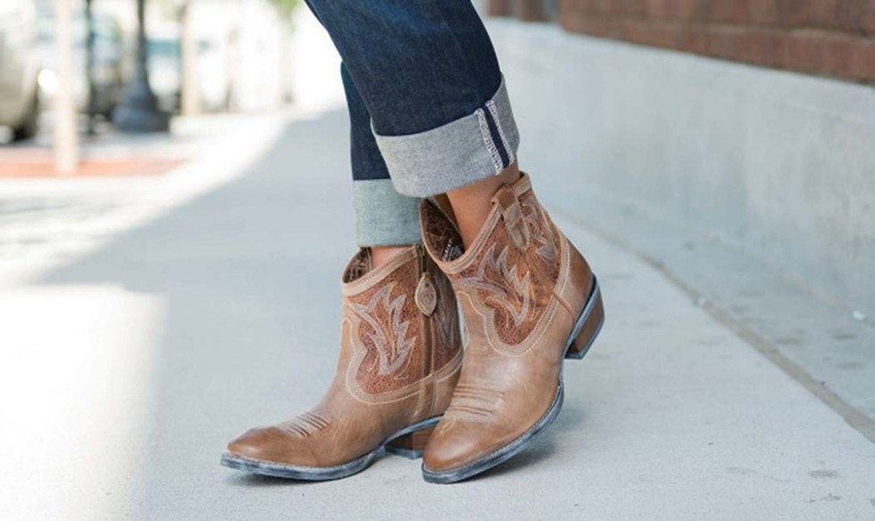 wide calf boots cowgirl