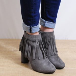 Ankle Boot with Fringe