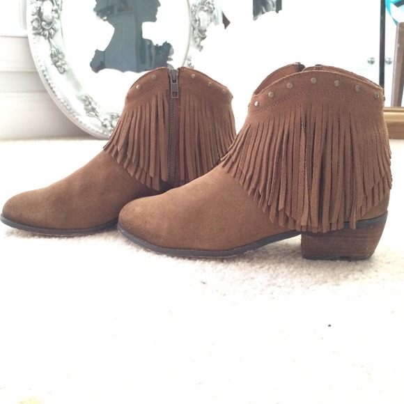 Boots Fringe Ankle Boot - Online Boots