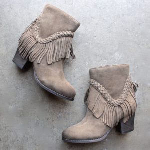 Cute Fringe Ankle Boots