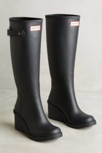 Hunter Tall Wedge Rain Boot